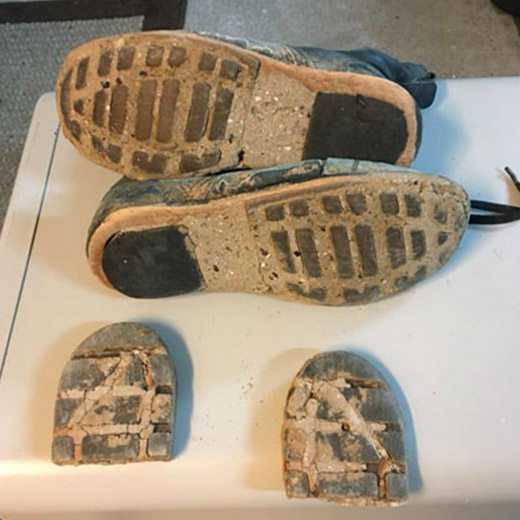 Crosby sole Repair matters